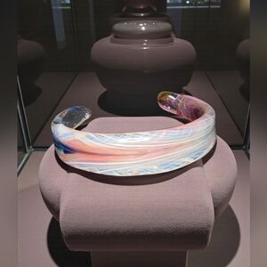 Vtg Lampworked Glass Bracelet